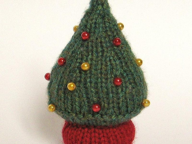 Little Christmas Tree Free Knitting Pattern