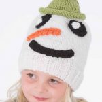 Loyal Chunky Snowman Hat for Kids Knitting Pattern Free