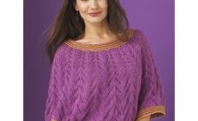Patons Butterfly Top Free Knitting Pattern