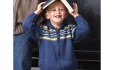 Patons Child Raglan Sleeve Jacket Free Knitting Pattern