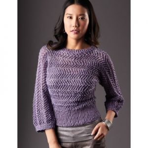 Patons Dazzling Dolman Free Knitting Pattern