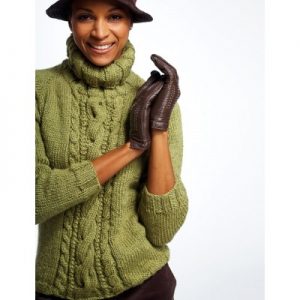 Patons Dolly's Sweater Free Knitting Pattern