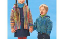 Patons Garter Stitch Jackets Free Knitting Pattern for Children