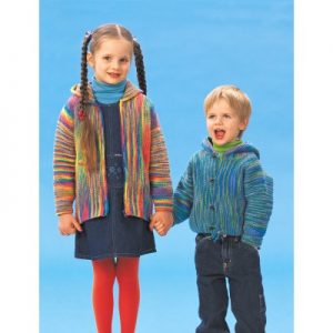 Patons Garter Stitch Jackets Free Knitting Pattern for Children