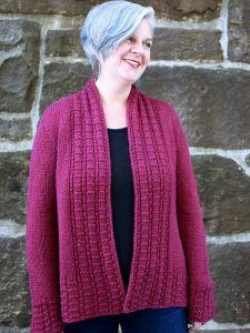 Peverly Free Cardigan Knitting Pattern