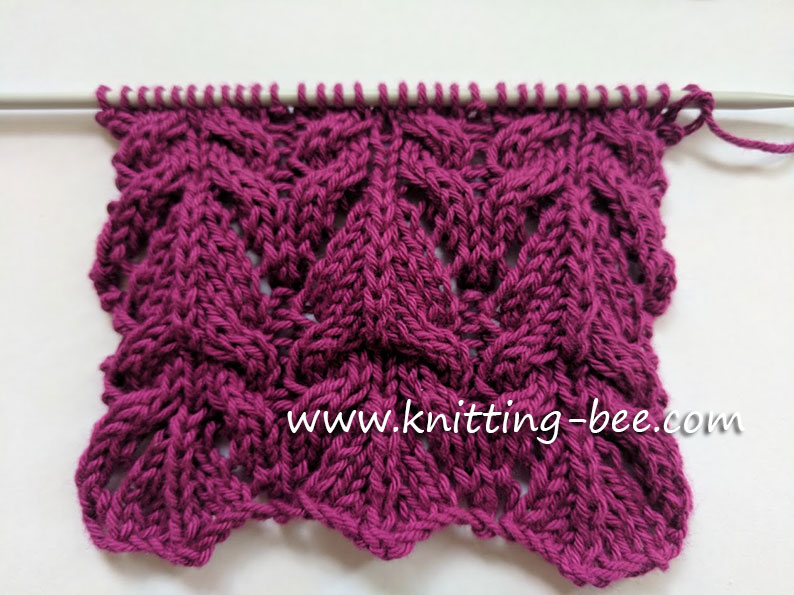 38 Free Knitting Lace Stitches With Written Patterns 54