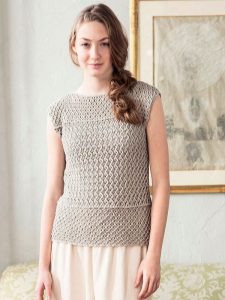 Tove Tee Top Free Knitting Pattern