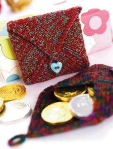 Penny Coin Purse Free Knitting Pattern