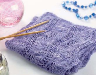 Miyu Lace Scarf Free Knitting Pattern
