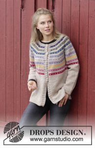 Rainbow Hugs Jacket Free Knitting Pattern