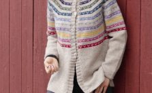 Rainbow Hugs Jacket Free Knitting Pattern