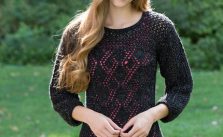Date-Night Knit Tunic Free Knitting Pattern