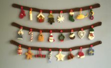 Advent Garland Free Knitting Pattern