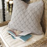 Alvira Pillow Free Knitting Pattern