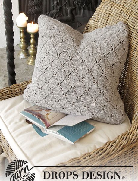 Alvira Pillow Free Knitting Pattern