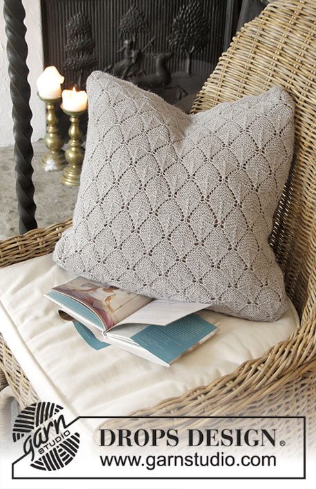Alvira Pillow Free Knitting Pattern