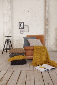 Beginner Pillow and Blanket Free Knitting Patterns