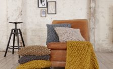 Beginner Pillow and Blanket Free Knitting Patterns