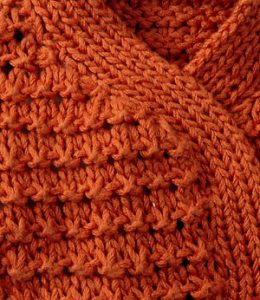 Blossom Double Breasted Baby Cardigan Free Knitting Pattern