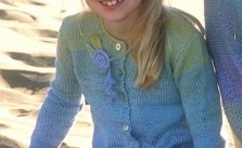 Caribbean Afternoon Children’s Jacket Free Knitting Pattern