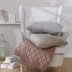 Chic Pillow and Blanket Free Knitting Patterns