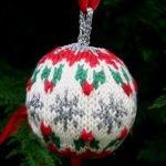 Christmas Balls Free Christmas Knitting Pattern