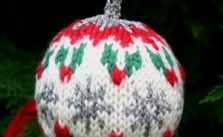 Christmas Balls Free Christmas Knitting Pattern