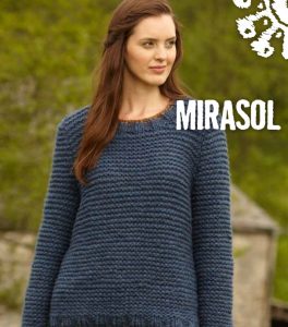 Chunky Easy Sweater Free Knitting Pattern