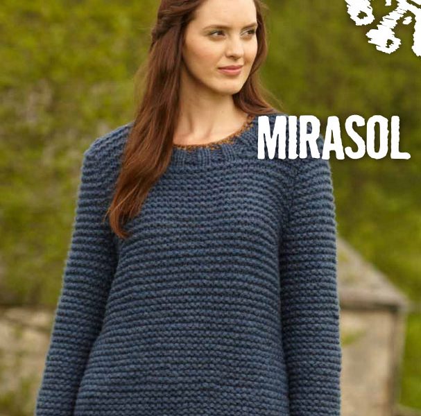 Chunky Easy Sweater Free Knitting Pattern