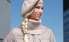 Cowl and Beret Set Free Knitting Pattern