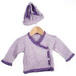 Cutie Patootie Baby Cardigan and Hat Free Knitting Pattern