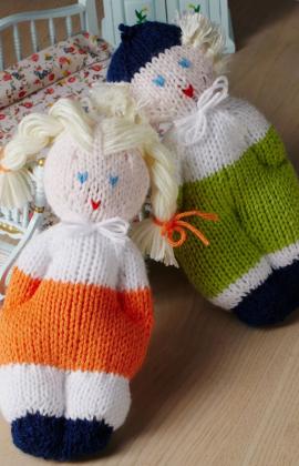 Dolls for Baby Knitting Pattern