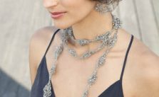Estee Necklace and Earrings Free Knitting Pattern