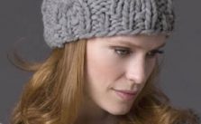 Eucalyptus Cap Chunky Cable Knitting Pattern
