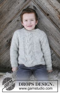 Isak Cabled Sweater Free Knitting Pattern