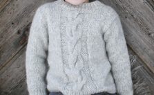 Isak Cabled Sweater Free Knitting Pattern