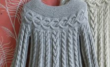 Cable Luxe Tunic Free Knitting Pattern