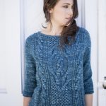 Lempster Free Cable Sweater Knitting Pattern