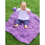 Light & Lovie Free Baby Blanket Knitting Pattern
