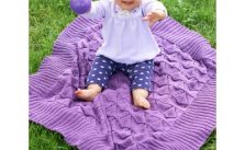 Light & Lovie Free Baby Blanket Knitting Pattern