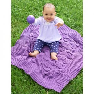 Light & Lovie Free Baby Blanket Knitting Pattern