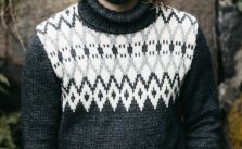 Men’s Colourwork Sweater Free Knitting Pattern