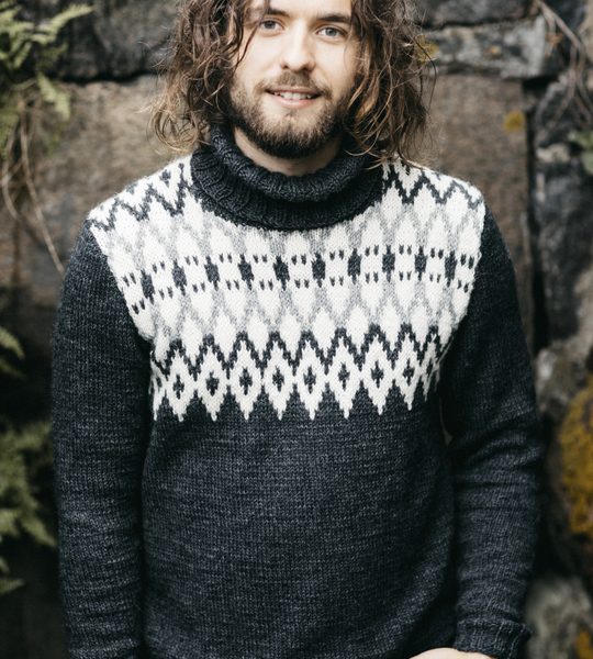 Men’s Colourwork Sweater Free Knitting Pattern