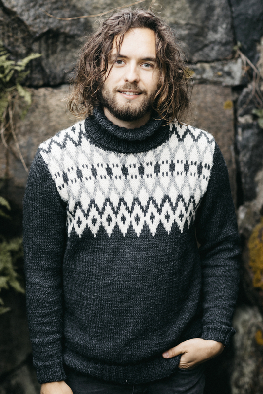 Men's Colourwork Sweater Free Knitting Pattern