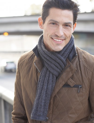 Men's Interchangeable Scarves Free Knitting Pattern