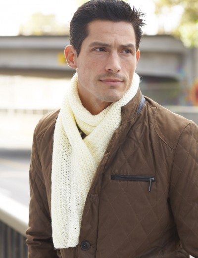 Men's Interchangeable Scarves Free Knitting Pattern