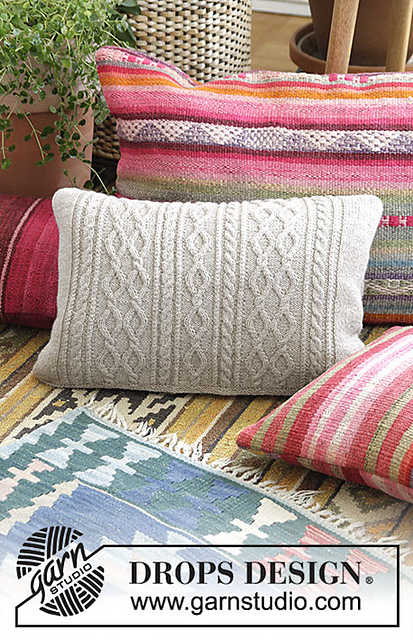 Morgan's Daughter Pillow Free Knitting Pattern