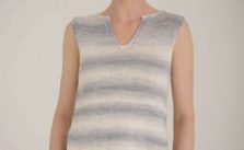 Palma Knit India-Inspired Shell Top Free Knitting Pattern