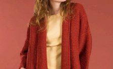 Panel Jacket Free Knitting Pattern
