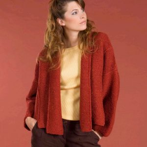 Panel Jacket Free Knitting Pattern
